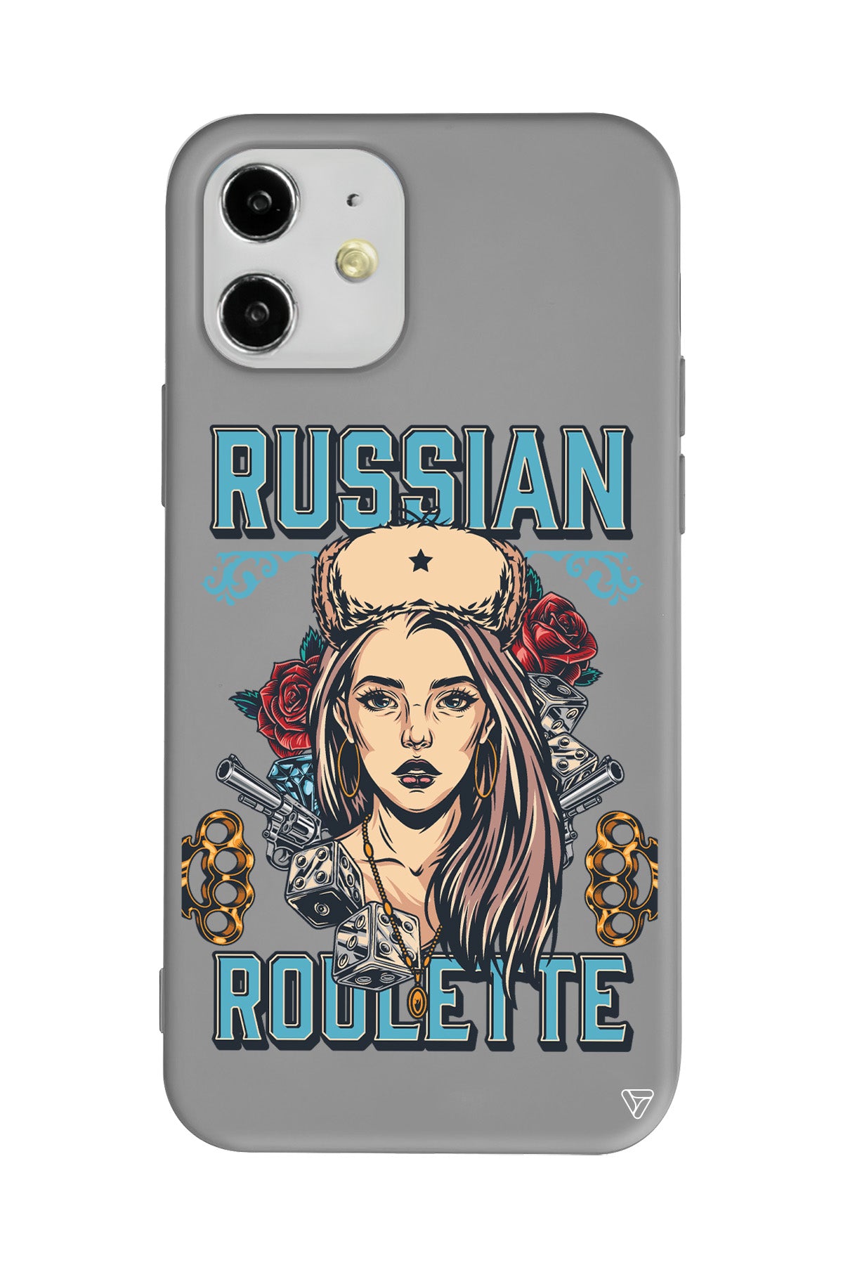 Russian Girl Lansman Model İçi Kadife Silikon Telefon Kılıfı