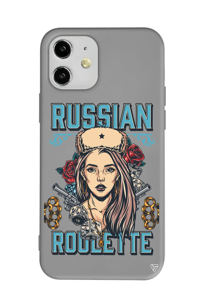 Russian Girl Lansman Model İçi Kadife Silikon Telefon Kılıfı