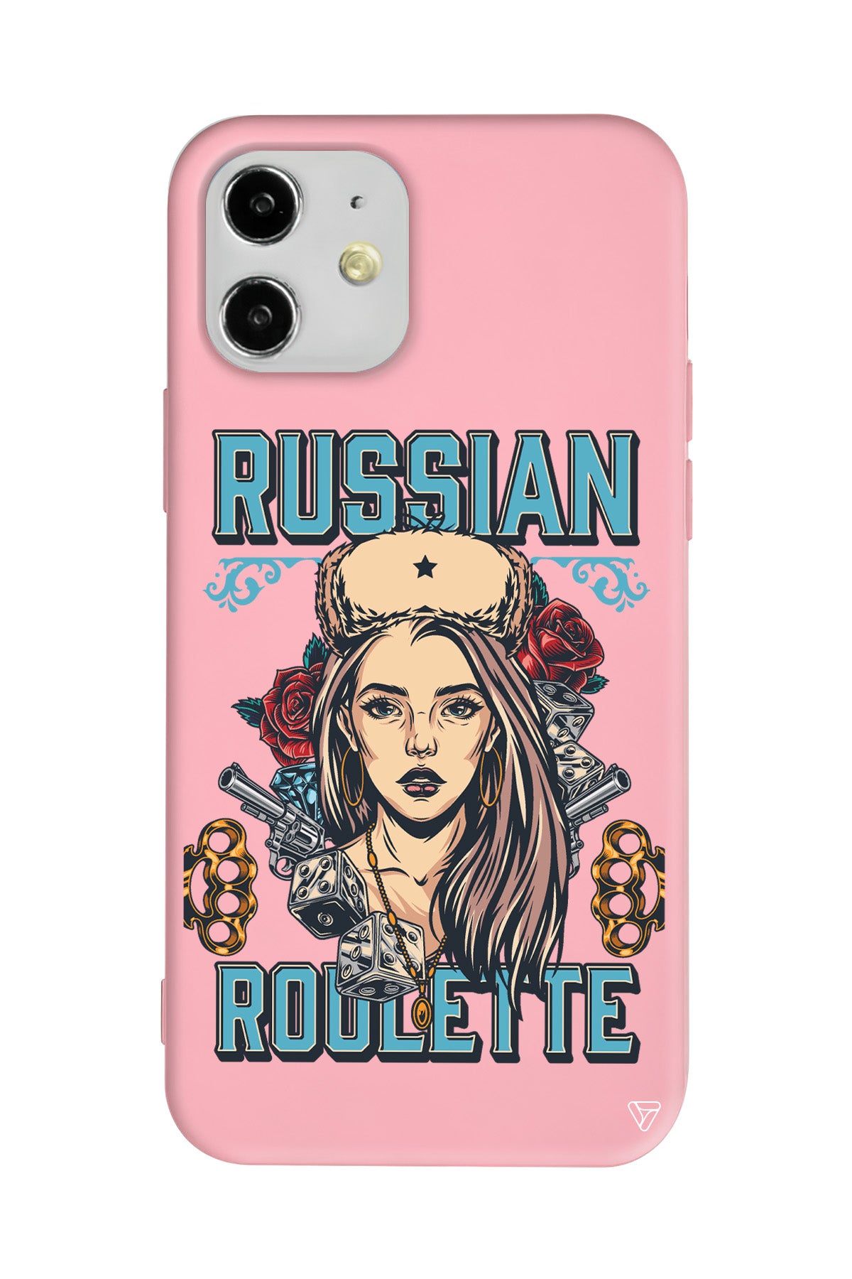 Russian Girl Lansman Model İçi Kadife Silikon Telefon Kılıfı