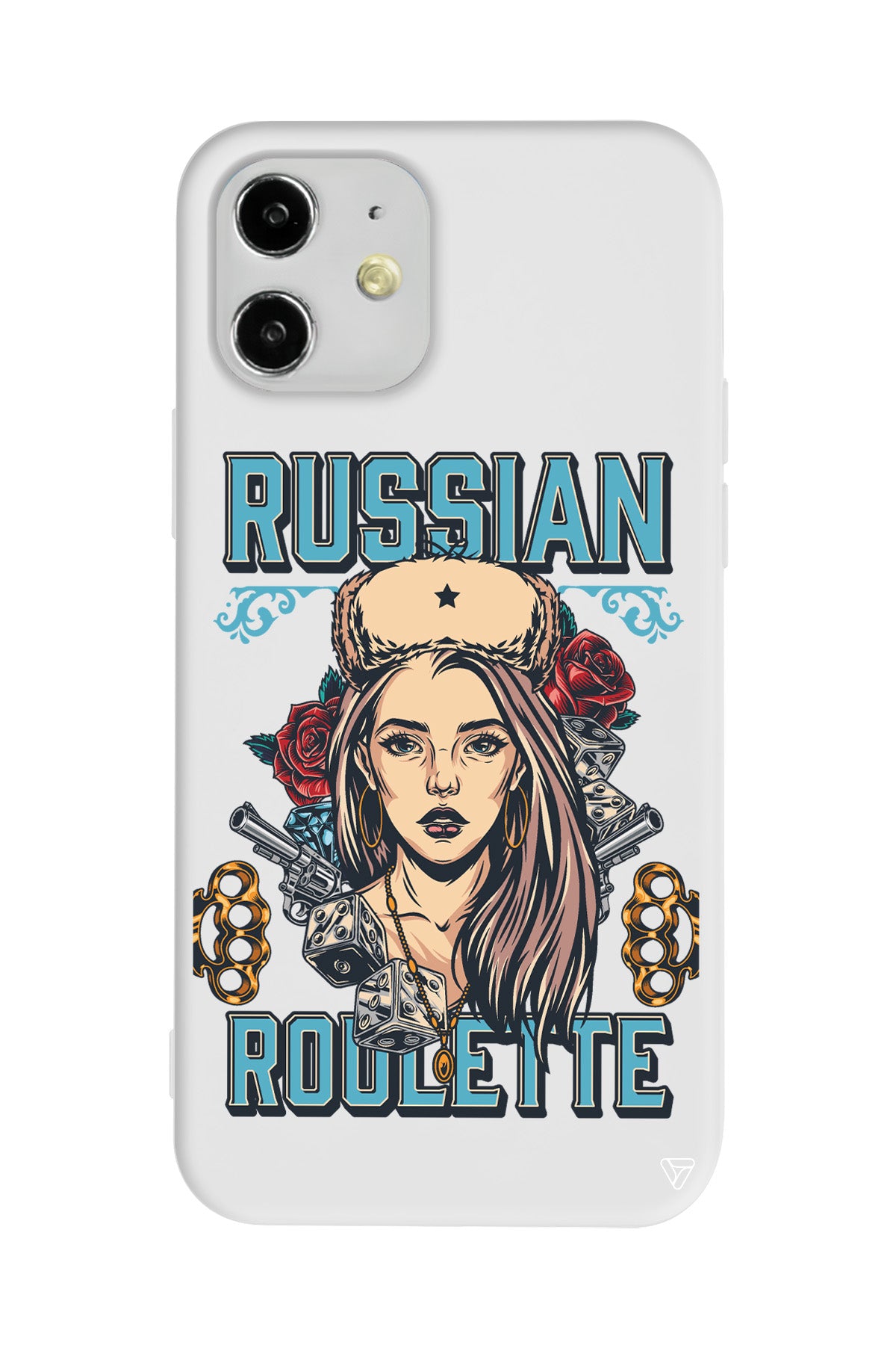 Russian Girl Lansman Model İçi Kadife Silikon Telefon Kılıfı
