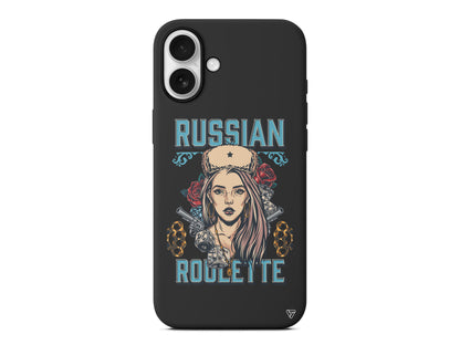Russian Girl Lansman Model İçi Kadife Silikon Telefon Kılıfı
