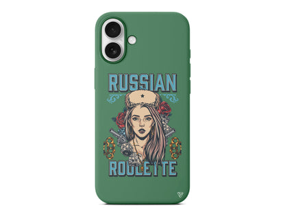 Russian Girl Lansman Model İçi Kadife Silikon Telefon Kılıfı