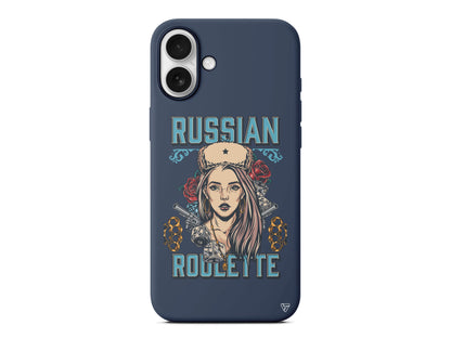 Russian Girl Lansman Model İçi Kadife Silikon Telefon Kılıfı – Plus Serisine Özel