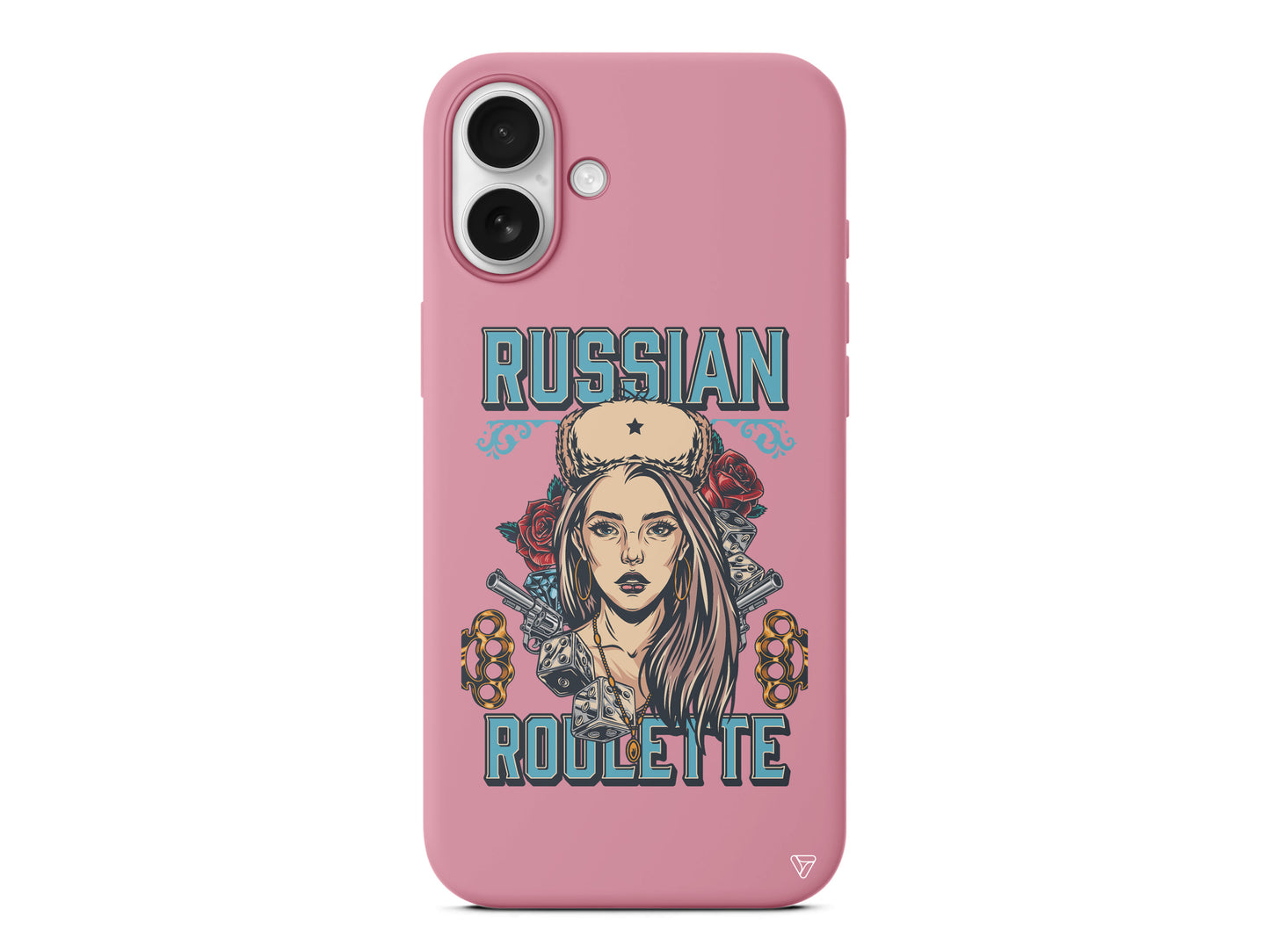 Russian Girl Lansman Model İçi Kadife Silikon Telefon Kılıfı