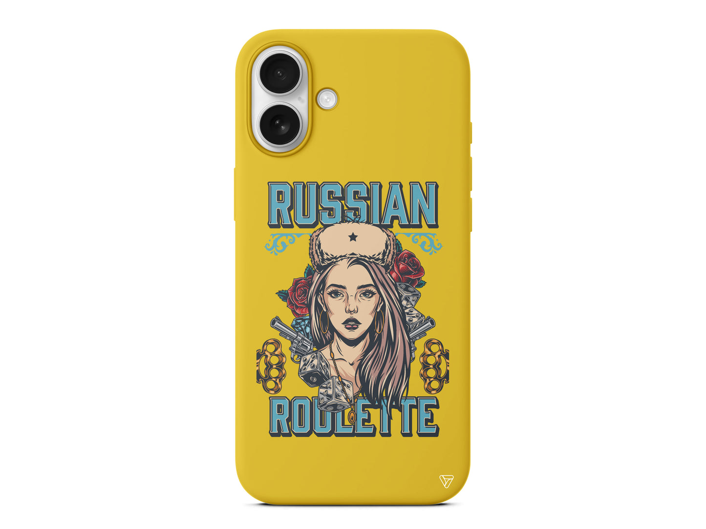 Russian Girl Lansman Model İçi Kadife Silikon Telefon Kılıfı