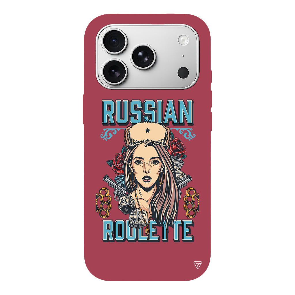Russian Girl Lansman Model İçi Kadife Silikon Telefon Kılıfı