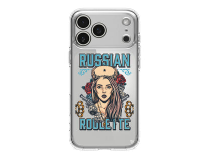 Russian Girl Lansman Model İçi Kadife Silikon Telefon Kılıfı