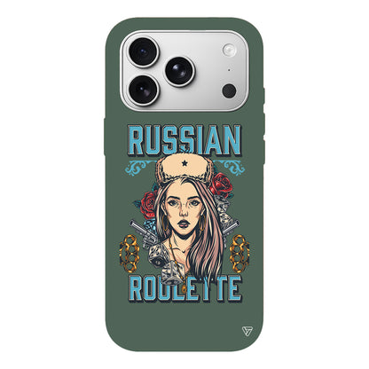 Russian Girl Lansman Model İçi Kadife Silikon Telefon Kılıfı