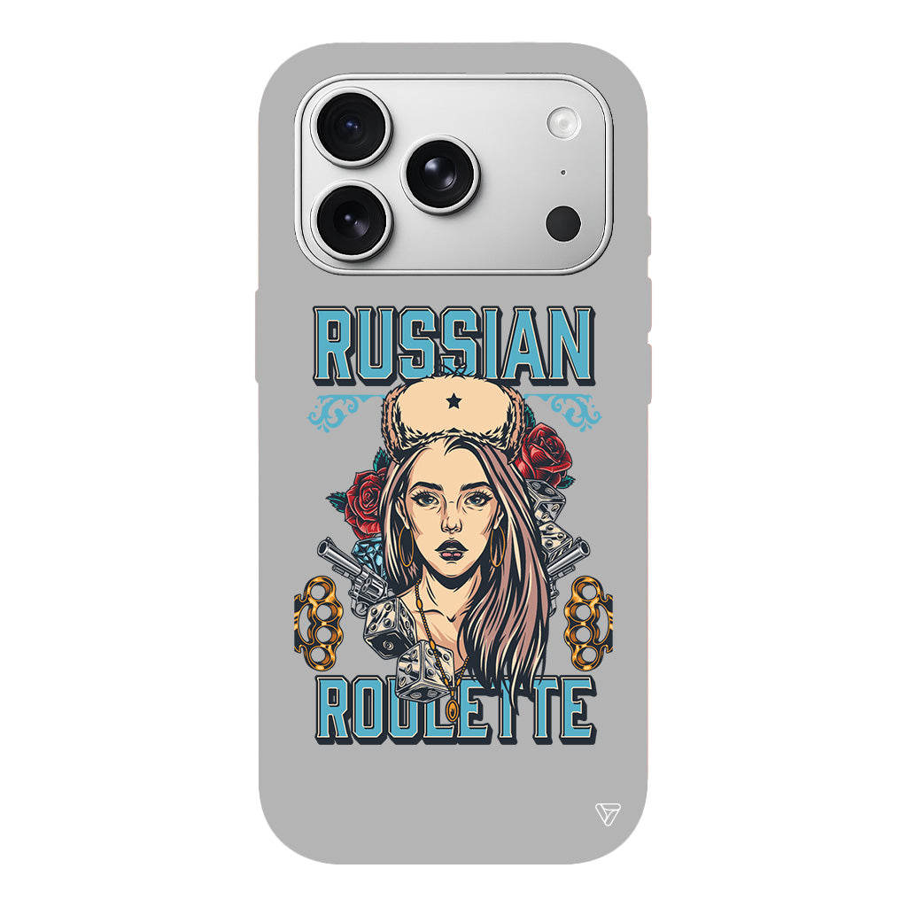 Russian Girl Lansman Model İçi Kadife Silikon Telefon Kılıfı