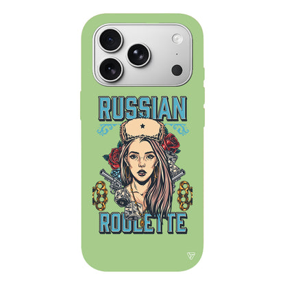 Russian Girl Lansman Model İçi Kadife Silikon Telefon Kılıfı