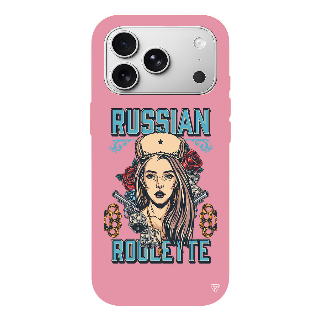 Russian Girl Lansman Model İçi Kadife Silikon Telefon Kılıfı