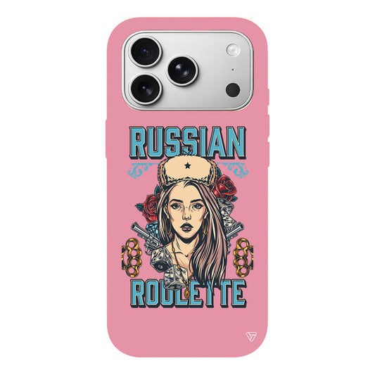 Russian Girl Lansman Model İçi Kadife Silikon Telefon Kılıfı