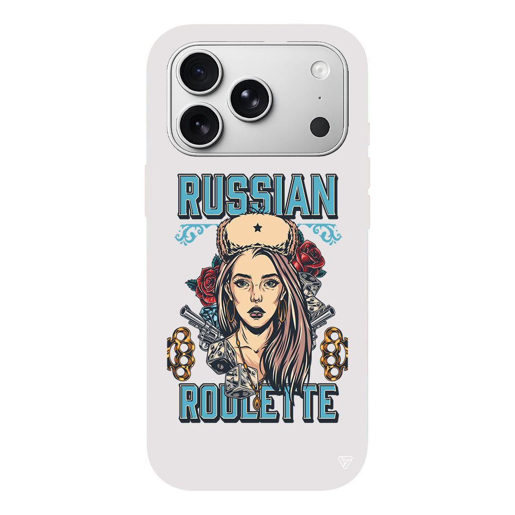 Russian Girl Lansman Model İçi Kadife Silikon Telefon Kılıfı