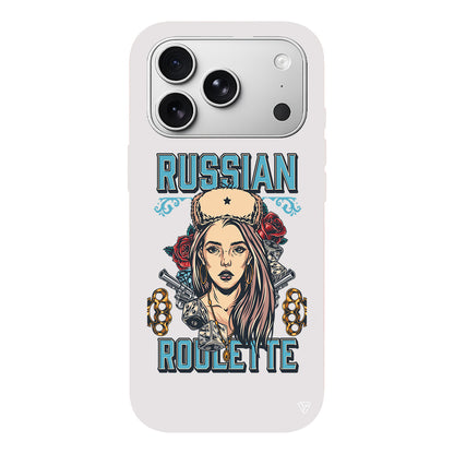 Russian Girl Lansman Model İçi Kadife Silikon Telefon Kılıfı