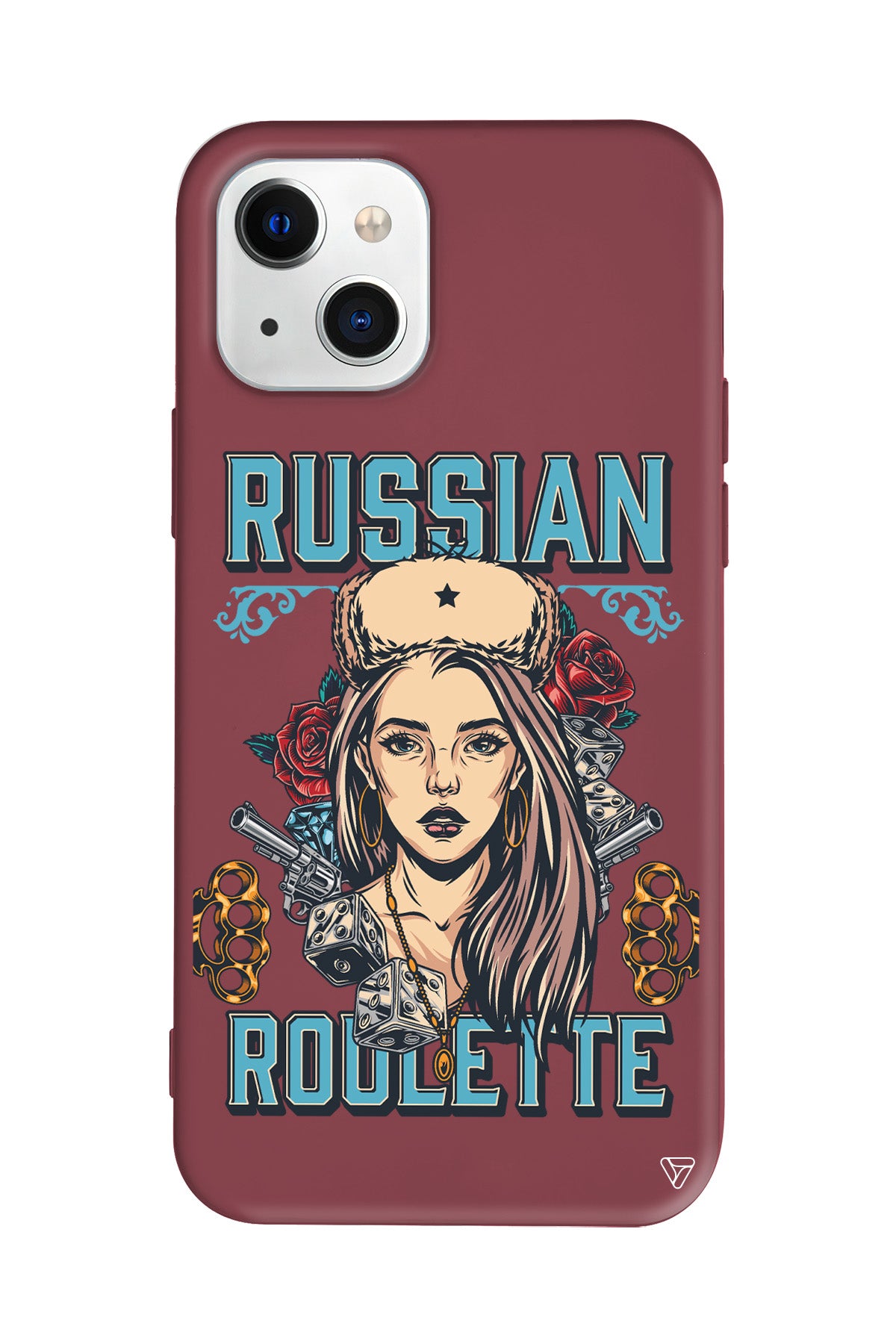 Russian Girl Lansman Model İçi Kadife Silikon Telefon Kılıfı