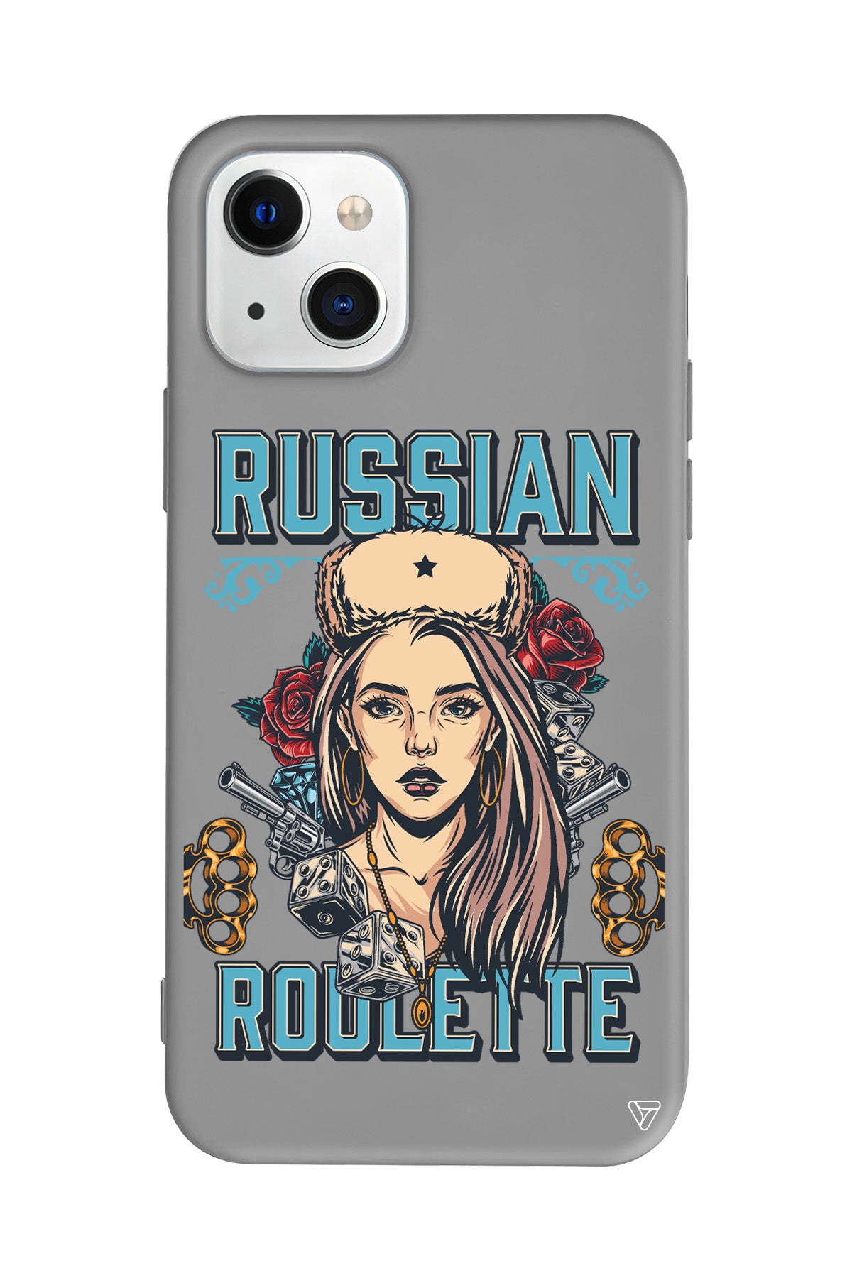 Russian Girl Lansman Model İçi Kadife Silikon Telefon Kılıfı