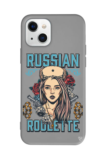 Russian Girl Lansman Model İçi Kadife Silikon Telefon Kılıfı