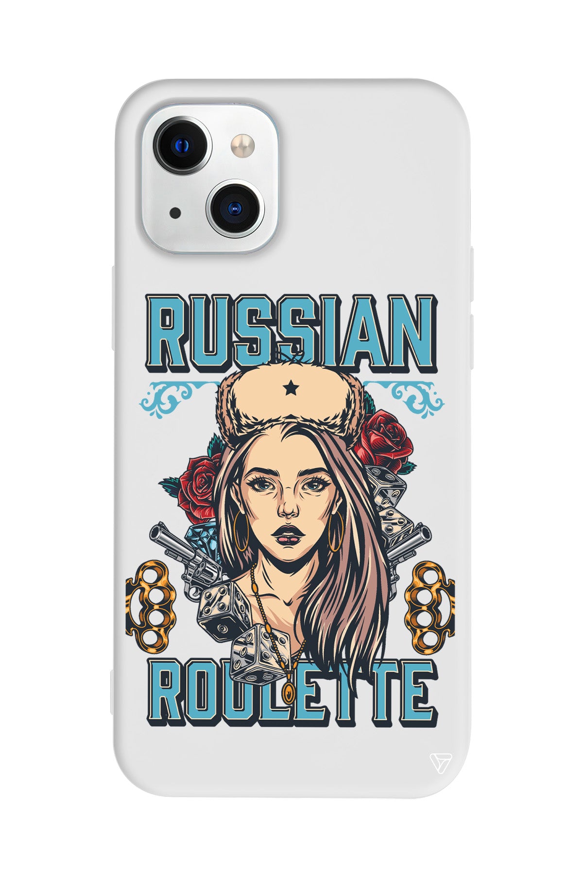 Russian Girl Lansman Model İçi Kadife Silikon Telefon Kılıfı – Plus Serisine Özel