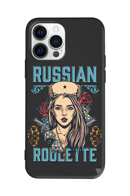 Russian Girl Lansman Model İçi Kadife Silikon Telefon Kılıfı
