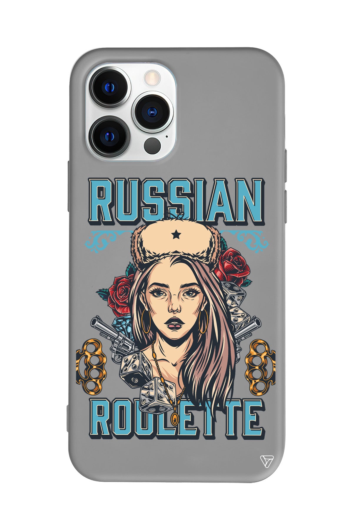 Russian Girl Lansman Model İçi Kadife Silikon Telefon Kılıfı