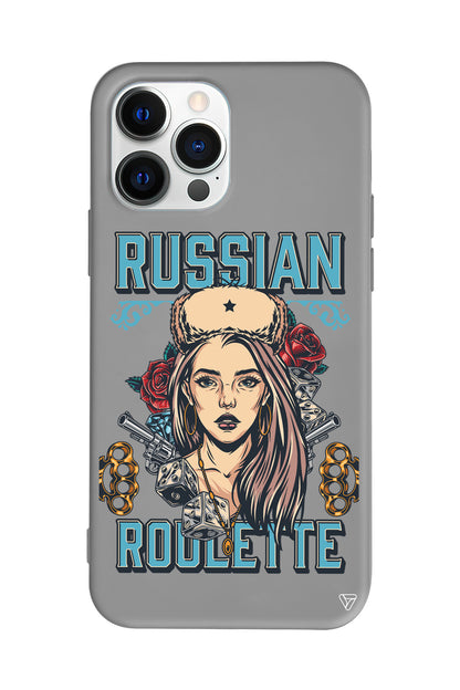 Russian Girl Lansman Model İçi Kadife Silikon Telefon Kılıfı