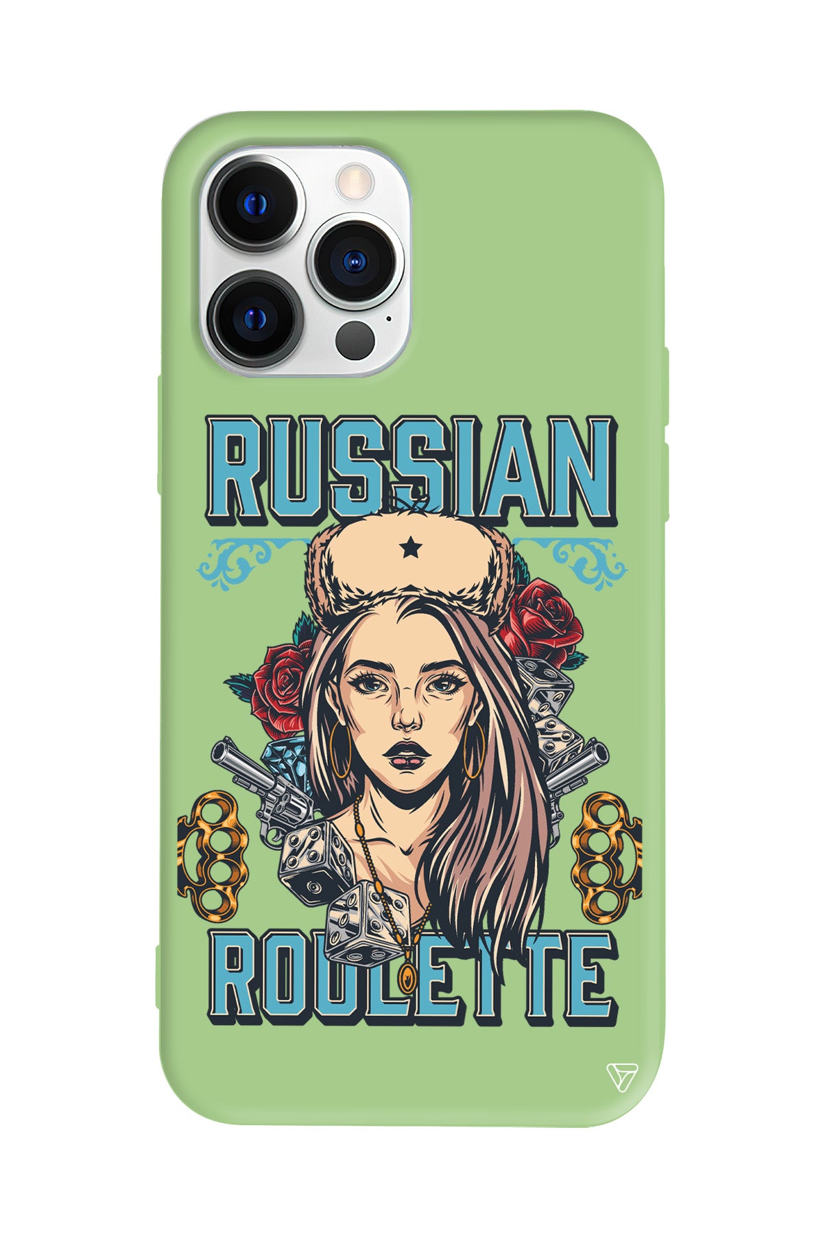 Russian Girl Lansman Model İçi Kadife Silikon Telefon Kılıfı
