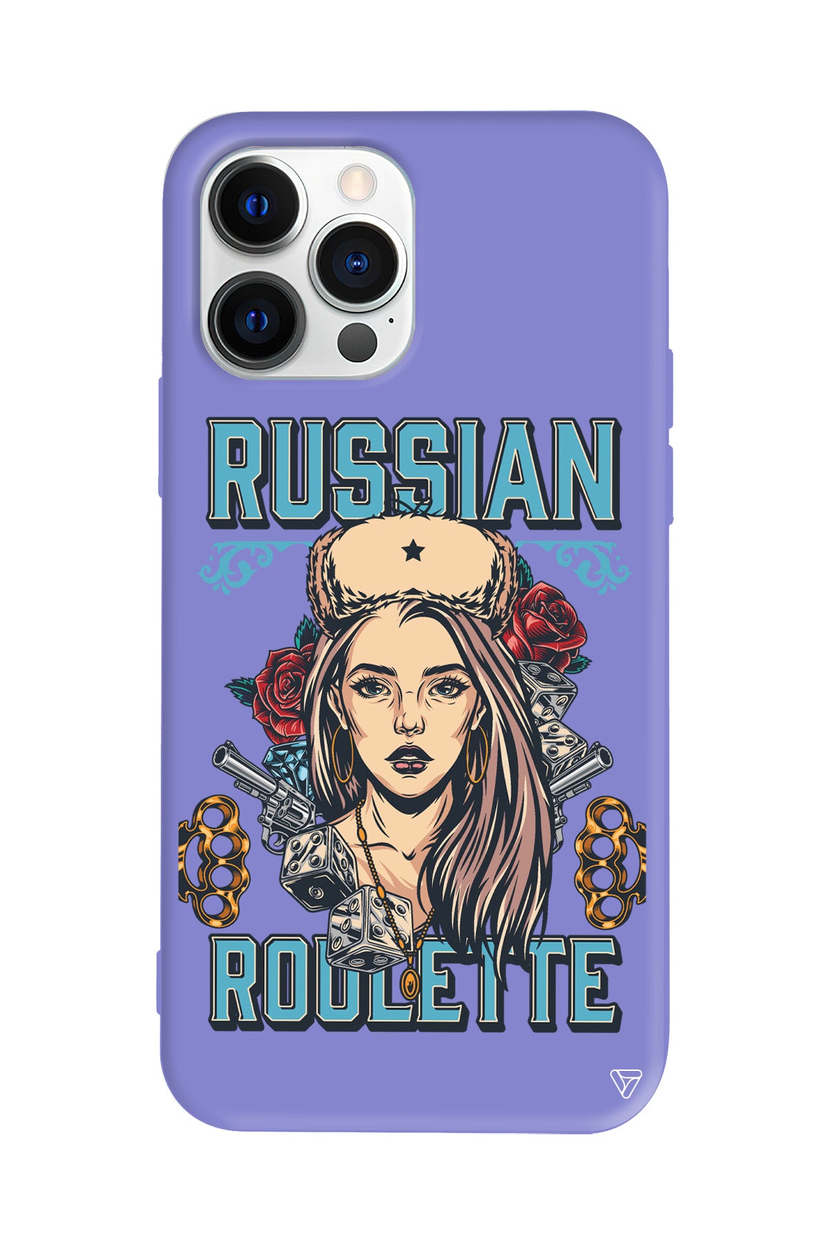 Russian Girl Lansman Model İçi Kadife Silikon Telefon Kılıfı