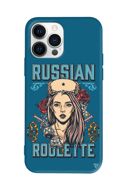 Russian Girl Lansman Model İçi Kadife Silikon Telefon Kılıfı