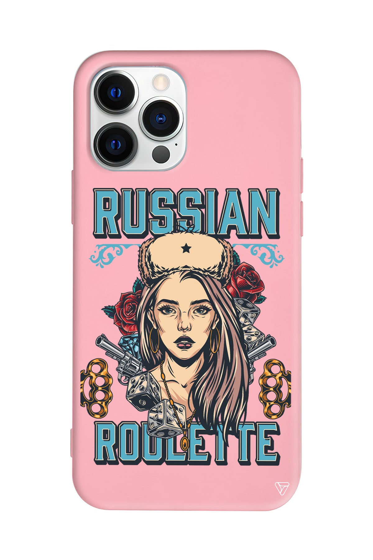 Russian Girl Lansman Model İçi Kadife Silikon Telefon Kılıfı