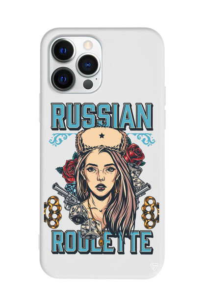 Russian Girl Lansman Model İçi Kadife Silikon Telefon Kılıfı