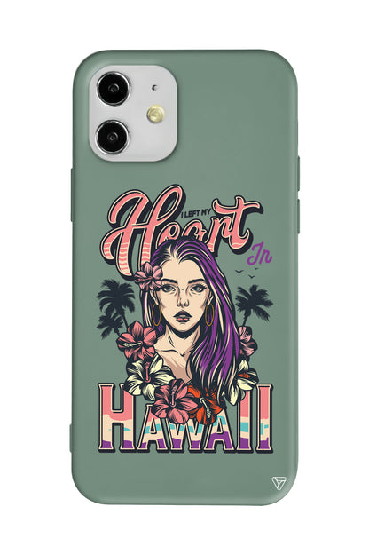 Hawai Lansman Model İçi Kadife Silikon Telefon Kılıfı