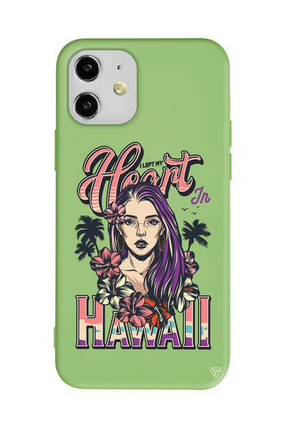 Hawai Lansman Model İçi Kadife Silikon Telefon Kılıfı