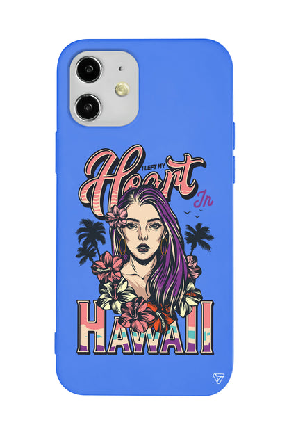 Hawai Lansman Model İçi Kadife Silikon Telefon Kılıfı