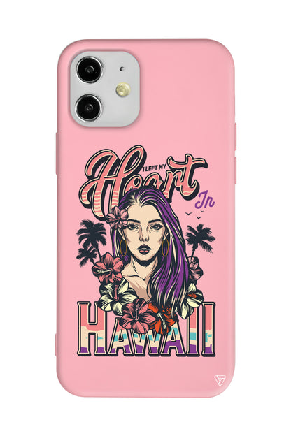 Hawai Lansman Model İçi Kadife Silikon Telefon Kılıfı