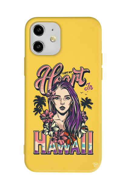 Hawai Lansman Model İçi Kadife Silikon Telefon Kılıfı