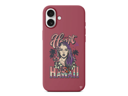 Hawai Lansman Model İçi Kadife Silikon Telefon Kılıfı – Plus Serisine Özel