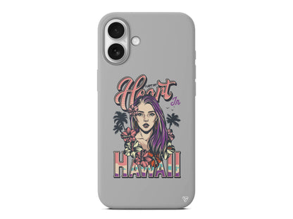 Hawai Lansman Model İçi Kadife Silikon Telefon Kılıfı