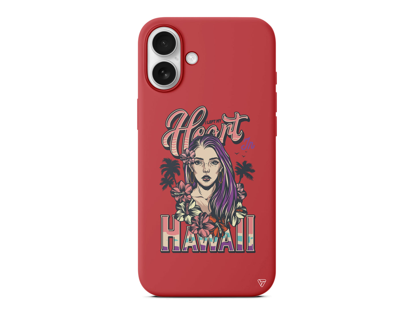 Hawai Lansman Model İçi Kadife Silikon Telefon Kılıfı – Plus Serisine Özel