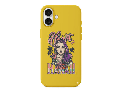 Hawai Lansman Model İçi Kadife Silikon Telefon Kılıfı – Plus Serisine Özel