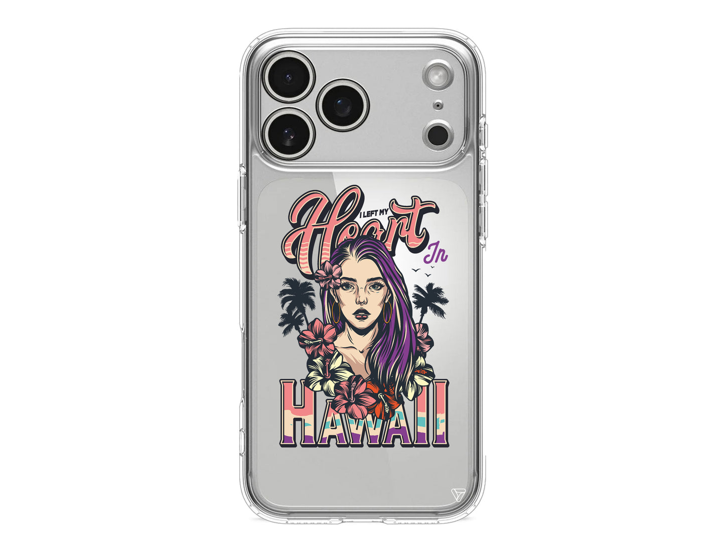 Hawai Lansman Model İçi Kadife Silikon Telefon Kılıfı