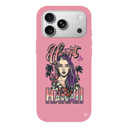 Hawai Lansman Model İçi Kadife Silikon Telefon Kılıfı