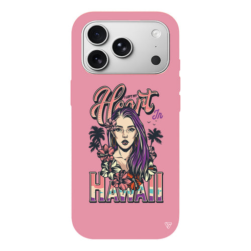 Hawai Lansman Model İçi Kadife Silikon Telefon Kılıfı