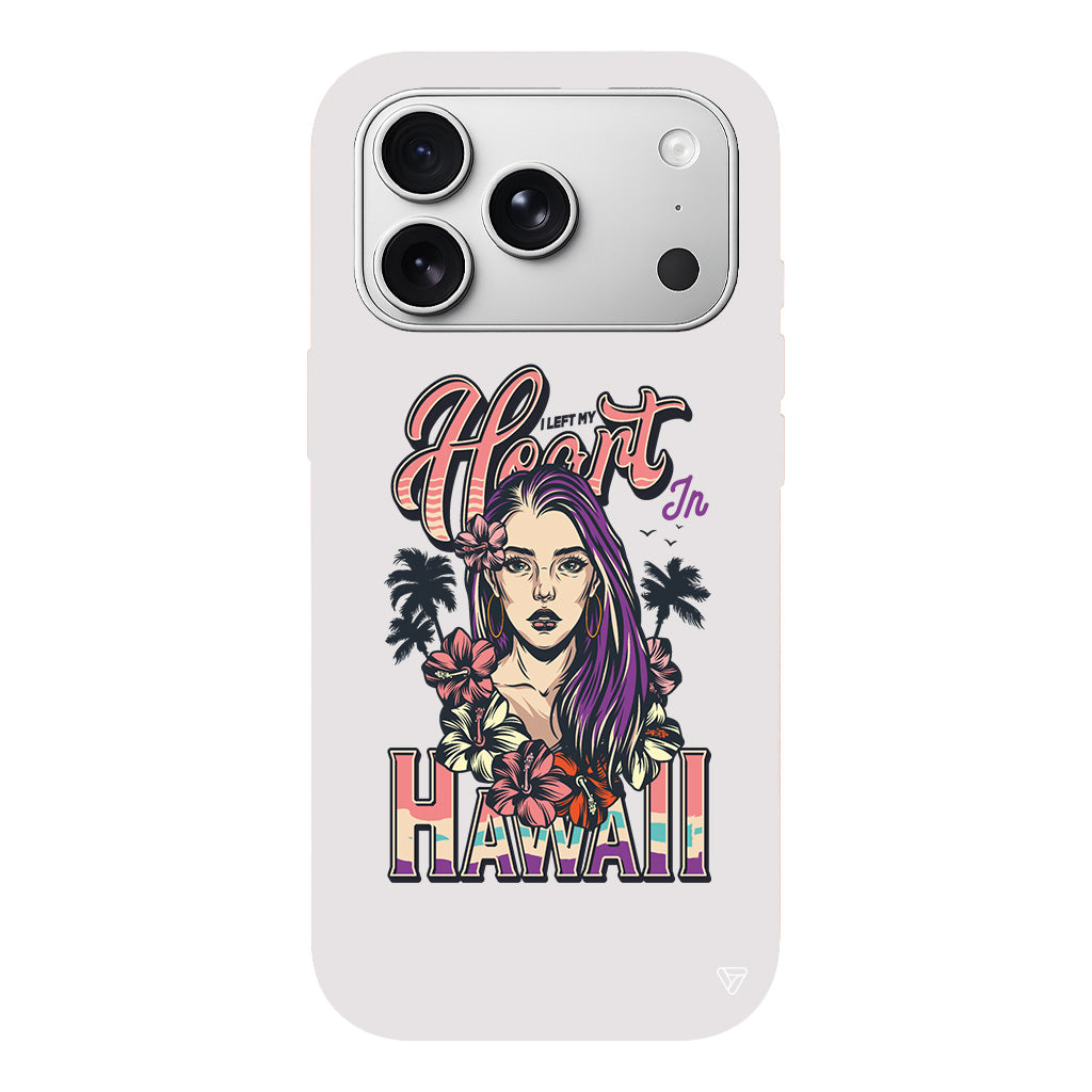 Hawai Lansman Model İçi Kadife Silikon Telefon Kılıfı