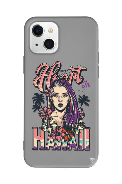 Hawai Lansman Model İçi Kadife Silikon Telefon Kılıfı – Plus Serisine Özel