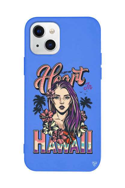 Hawai Lansman Model İçi Kadife Silikon Telefon Kılıfı