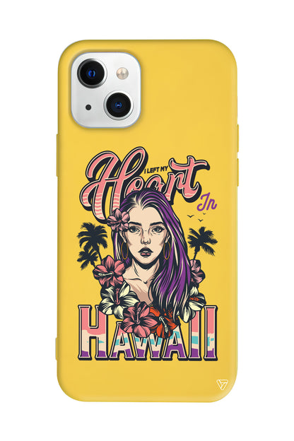 Hawai Lansman Model İçi Kadife Silikon Telefon Kılıfı