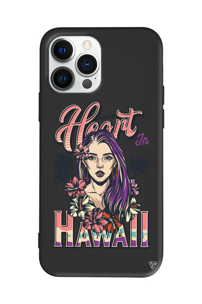 Hawai Lansman Model İçi Kadife Silikon Telefon Kılıfı