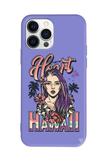 Hawai Lansman Model İçi Kadife Silikon Telefon Kılıfı