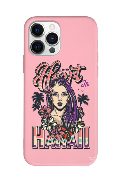 Hawai Lansman Model İçi Kadife Silikon Telefon Kılıfı