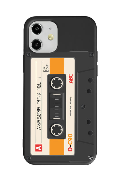 Kaset Lansman Model İçi Kadife Silikon Telefon Kılıfı